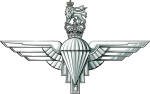 Parachute Regiment cap badge